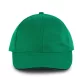 K-UP KP011 Orlando 6 paneles baseball sapka - kelly green/black színben