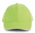 K-UP KP011 Orlando 6 paneles baseball sapka - lime/white színben