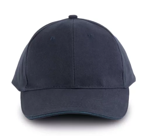 K-UP KP011 Orlando 6 paneles baseball sapka - navy/navy színben