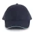 K-UP KP011 Orlando 6 paneles baseball sapka - navy/sky blue színben