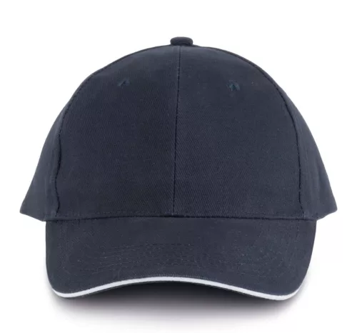 K-UP KP011 Orlando 6 paneles baseball sapka - navy/white színben