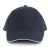 K-UP KP011 Orlando 6 paneles baseball sapka - navy/white színben
