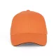K-UP KP011 Orlando 6 paneles baseball sapka - orange zest/dark grey színben