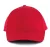 K-UP KP011 Orlando 6 paneles baseball sapka - red/black színben