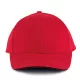 K-UP KP011 Orlando 6 paneles baseball sapka - red/black színben