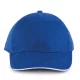 K-UP KP011 Orlando 6 paneles baseball sapka - royal blue/white színben