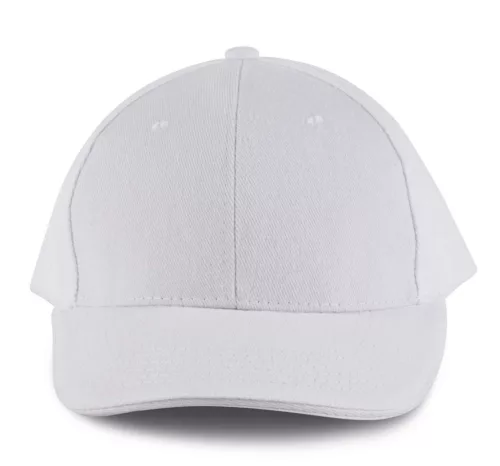 K-UP KP011 Orlando 6 paneles baseball sapka - white/white színben