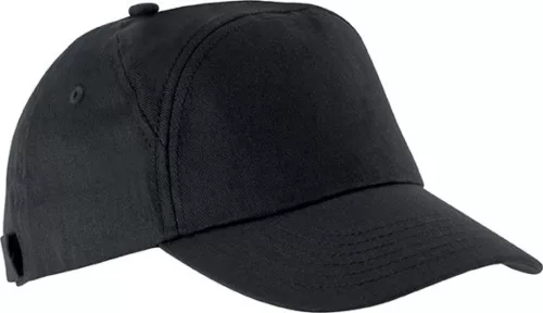 K-UP KP013 Bahia 7 paneles baseball sapka - black színben