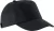 K-UP KP013 Bahia 7 paneles baseball sapka - black színben