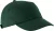 K-UP KP013 Bahia 7 paneles baseball sapka - forest green színben