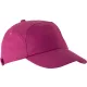 K-UP KP013 Bahia 7 paneles baseball sapka - fuchsia színben
