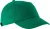 K-UP KP013 Bahia 7 paneles baseball sapka - kelly green színben