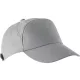 K-UP KP013 Bahia 7 paneles baseball sapka - light grey színben