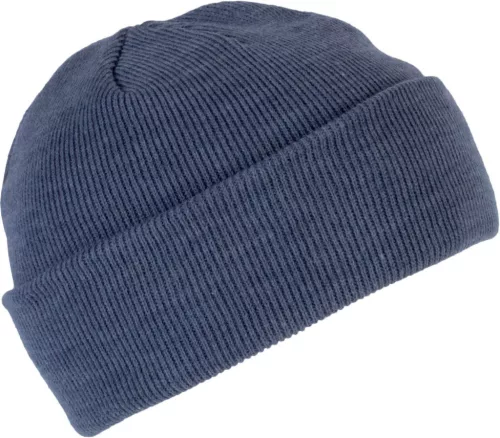 K-UP KP031 Beanie kötött sapka - blue heather színben