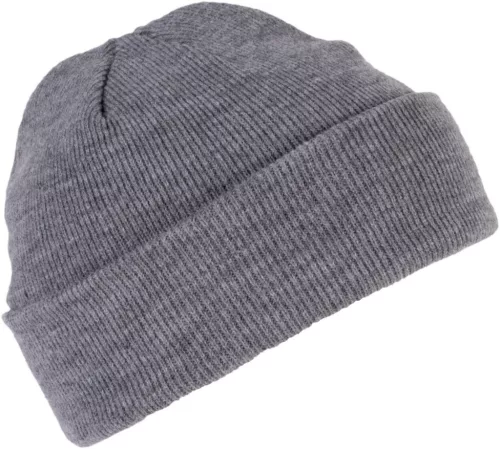K-UP KP031 Beanie kötött sapka - grey heather színben
