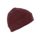 K-UP KP031 Beanie kötött sapka - wine heather színben