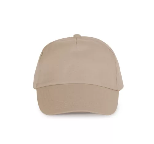 K-UP KP034 First 5 paneles baseball sapka - beige színben