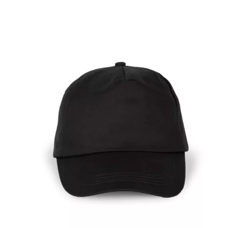 K-UP KP034 First 5 paneles baseball sapka - black színben