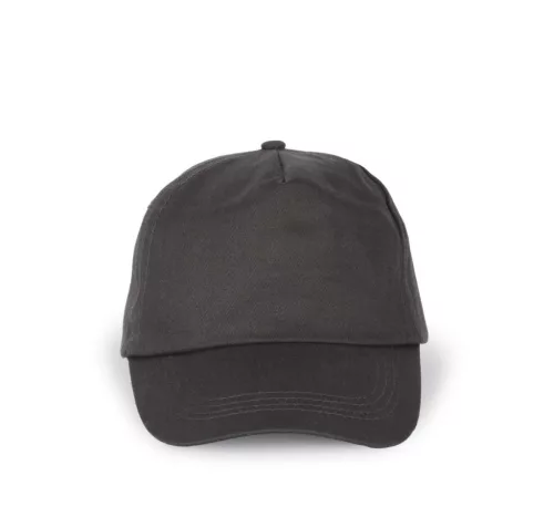 K-UP KP034 First 5 paneles baseball sapka - dark grey színben
