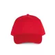 K-UP KP034 First 5 paneles baseball sapka - red színben