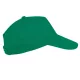 K-UP KP041 First 5 paneles gyerek baseball sapka - kelly green színben