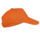 K-UP KP041 First 5 paneles gyerek baseball sapka - orange színben
