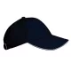 K-UP KP042 Orlando 6 paneles gyerek baseball sapka - navy/white színben