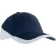 K-UP KP045 Racing kéttónusú 6 paneles baseball sapka - navy/white színben