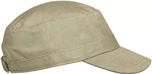 K-UP KP050 Cuba 3 paneles baseball sapka - beige színben