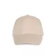 K-UP KP051 Action II 5 paneles baseball sapka - beige színben
