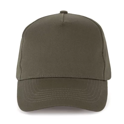 K-UP KP051 Action II 5 paneles baseball sapka - dark khaki színben