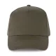 K-UP KP051 Action II 5 paneles baseball sapka - dark khaki színben