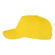 K-UP KP088 5 paneles baseball sapka - bright yellow színben