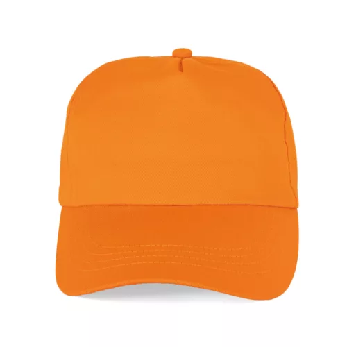 K-UP KP088 5 paneles baseball sapka - orange színben