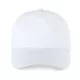 K-UP KP088 5 paneles baseball sapka - white színben