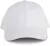 K-UP KP108 Oeko-Tex 6 paneles baseball sapka - white színben
