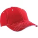 K-UP KP109 6 paneles baseball sapka - red/white színben