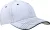 K-UP KP109 6 paneles baseball sapka - white/navy színben