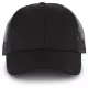 K-UP KP110 Oeko-Tex 6 paneles kamionos baseball sapka - black/black színben