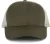 K-UP KP110 Oeko-Tex 6 paneles kamionos baseball sapka - khaki/light grey színben