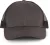 K-UP KP110 Oeko-Tex 6 paneles kamionos baseball sapka - shale grey/black színben