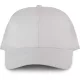 K-UP KP110 Oeko-Tex 6 paneles kamionos baseball sapka - white/white színben