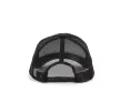 K-UP KP111 5 paneles kamionos mesh baseball sapka - black színben