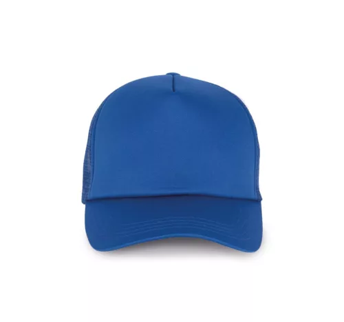 K-UP KP111 5 paneles kamionos mesh baseball sapka - royal blue színben