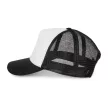 K-UP KP111 5 paneles kamionos mesh baseball sapka - white/black színben