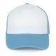 K-UP KP111 5 paneles kamionos mesh baseball sapka - white/dark blue sky színben