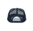 K-UP KP111 5 paneles kamionos mesh baseball sapka - white/navy színben