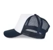 K-UP KP111 5 paneles kamionos mesh baseball sapka - white/navy színben