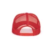 K-UP KP111 5 paneles kamionos mesh baseball sapka - white/red színben