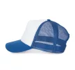 K-UP KP111 5 paneles kamionos mesh baseball sapka - white/royal blue színben
